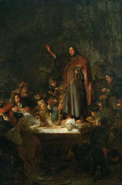 Carel fabritius The Raising of Lazarus Germany oil painting art